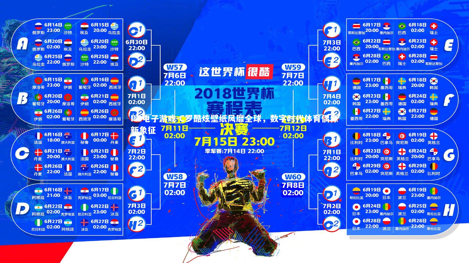 C罗酷炫壁纸风靡全球，数字时代体育偶像新象征