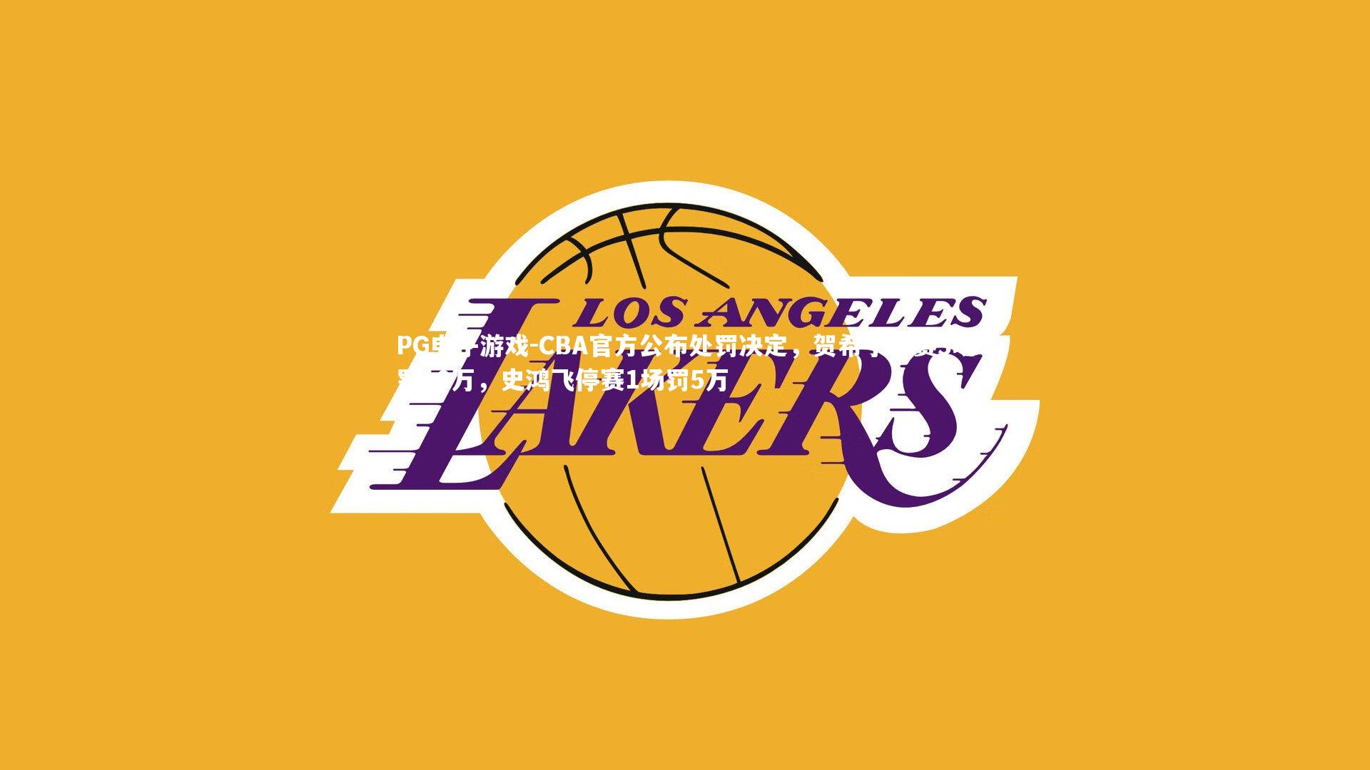 CBA官方公布处罚决定,贺希宁停赛3场罚10万,史鸿飞停赛1场罚5万